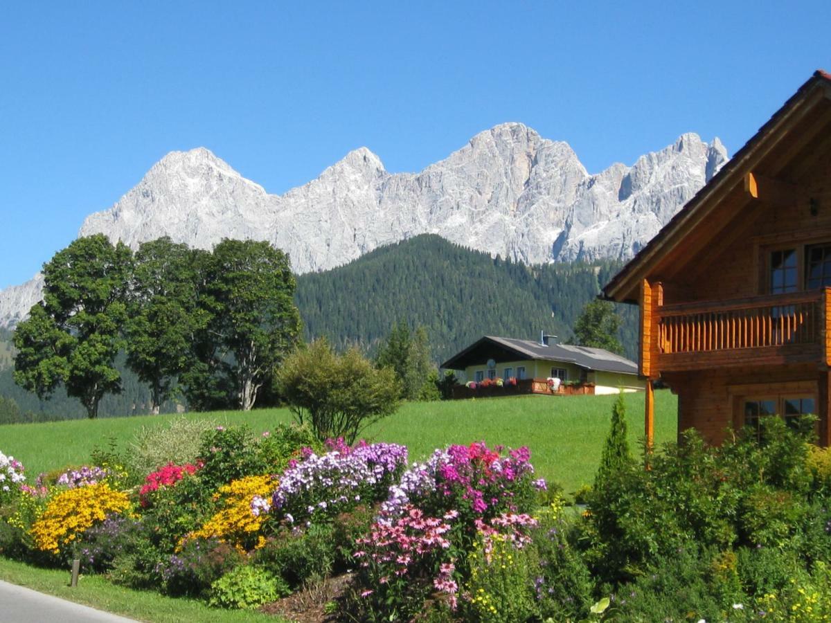 Blockhaus Royer Leilighet Ramsau am Dachstein Eksteriør bilde