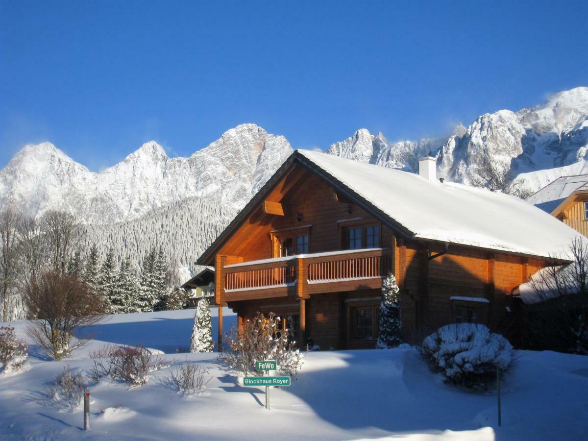 Blockhaus Royer Leilighet Ramsau am Dachstein Eksteriør bilde