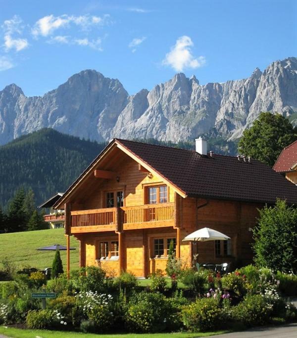 Blockhaus Royer Leilighet Ramsau am Dachstein Eksteriør bilde