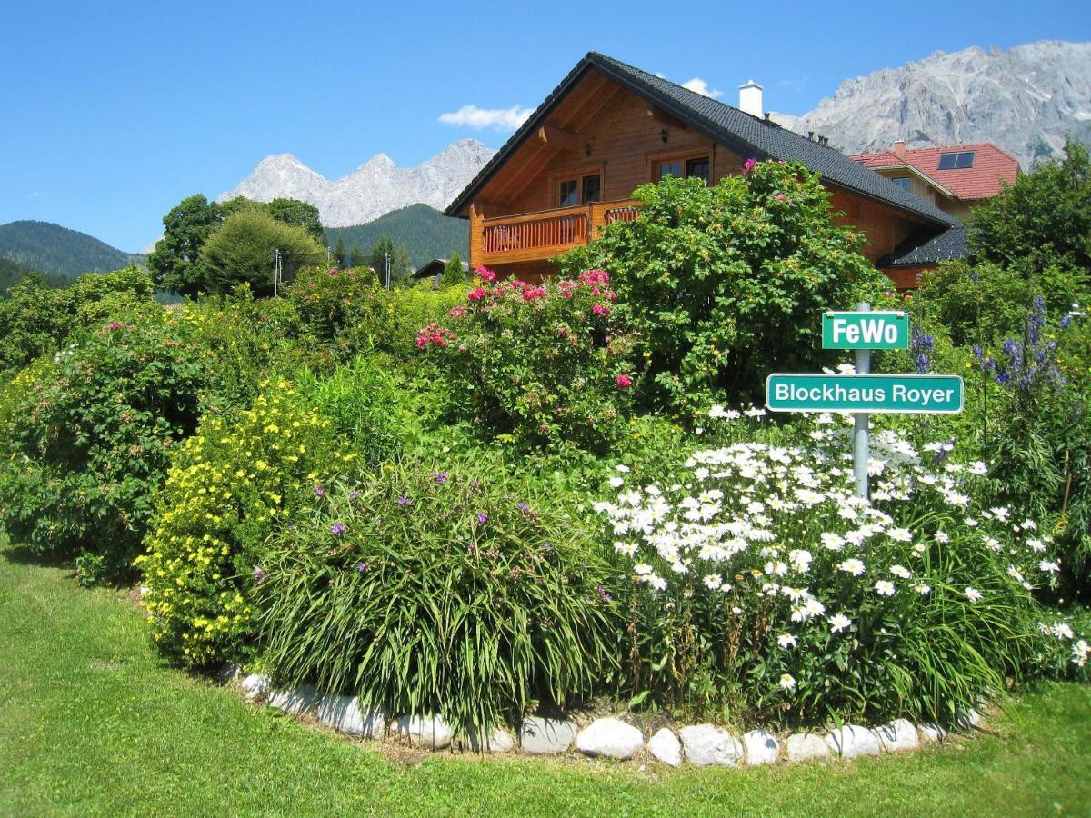 Blockhaus Royer Leilighet Ramsau am Dachstein Eksteriør bilde