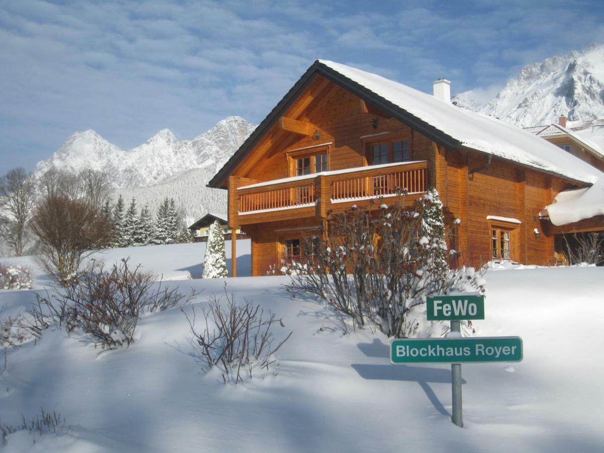 Blockhaus Royer Leilighet Ramsau am Dachstein Eksteriør bilde